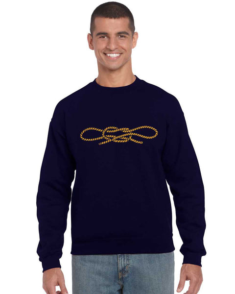 Men's Crewneck Pablo Escobar Rope Cool Handcuff Knot Top - ALLNTRENDSHOP - 2