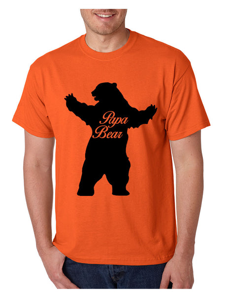 Men's T Shirt Papa Bear Family Shirt For Dad Xmas Cute Gift - ALLNTRENDSHOP - 3
