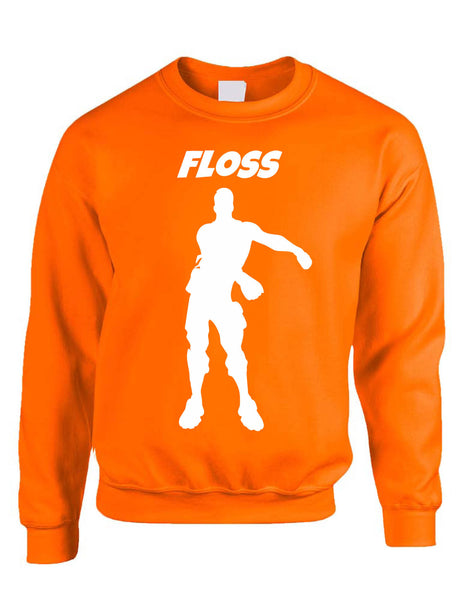 Adult Sweatshirt Floss White Flossing Trending Dance Gift Dancer Top