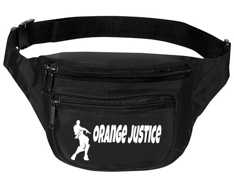 Adult Waist Pack Orange Justice Trendy Sport Pack Dance Move Packs