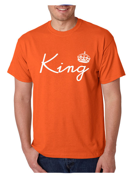 King with crown men t-shirt - ALLNTRENDSHOP - 3