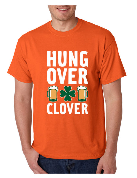 Men's T Shirt Hungover Clover St Patrick's Day Party T Shirt