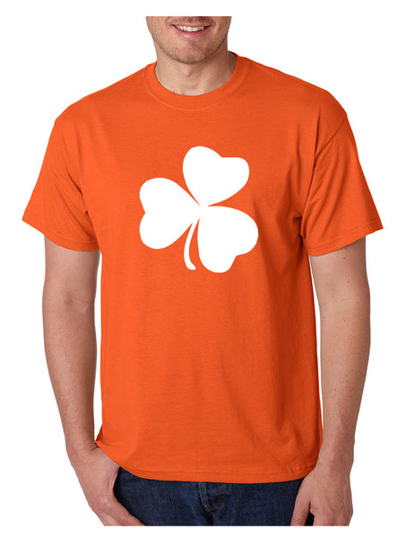Men's T Shirt White Shamrock Graphic St Patrick's Day Party Tee - ALLNTRENDSHOP - 3