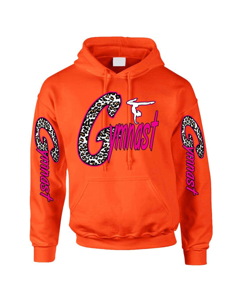 Gymnast White Leopard women's Hoodies - ALLNTRENDSHOP