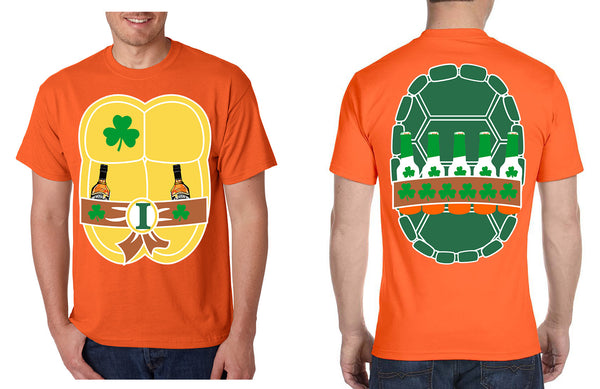 Men's T Irish Ninja St Patrick's Day Cool Party Tee Shirt