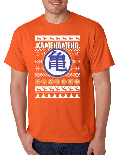 Christmas Goku's Training Symbol kamehameha Men's T Shirt