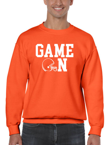 Adult Sweatshirt Game On Football Shirt Love Sport Player Gift Fans