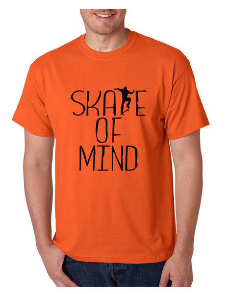 Men's T Shirt Skate Of Mind Skating Skateboard Lovers