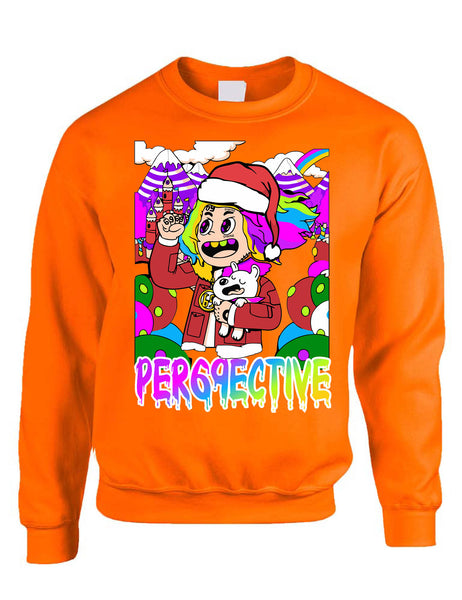 Adult Sweatshirt 69 Christmas Ugly Sweatshirt Trendy Xmas Top Gift