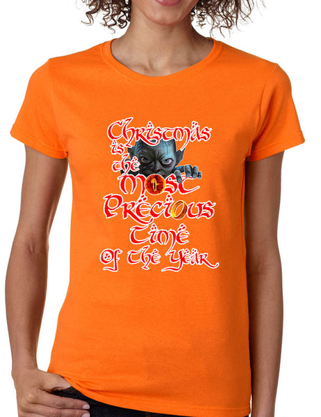 Women's T Shirt Christmas Is The Most Precious Time Holiday Gift Idea