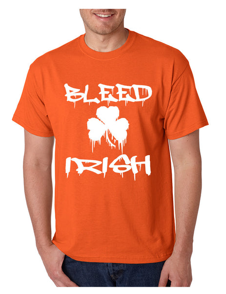 Men's T Shirt Bleed Irish St Patrick's Party Top Love Irish - ALLNTRENDSHOP - 2