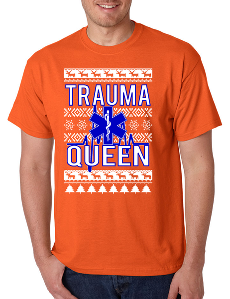 Christmas EMT Traumma Queen Men's T Shirt