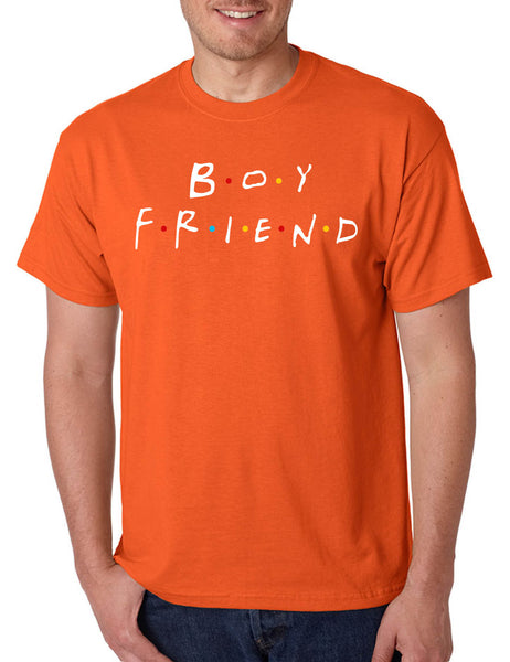 Men's T Shirt Boyfriend Love Friends Gift Popular Top Trendy Shirt