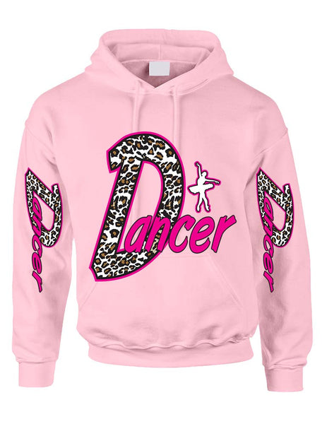 Dancer White Leopard women's Hoodies - ALLNTRENDSHOP