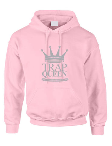 Trap Queen Hooded sweatshirt women - ALLNTRENDSHOP - 1