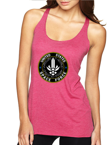 Women's Tank Top United States Space Force Tank USSF Love America