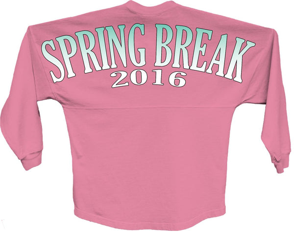 Spring break 2016 blue pom print J america shirt - ALLNTRENDSHOP - 3