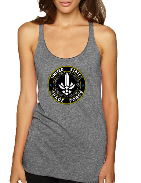 Women's Tank Top United States Space Force Tank USSF Love America