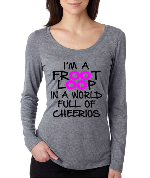 Women's Shirt I'm A Froot Loop Cool Funny Shirt - ALLNTRENDSHOP - 2