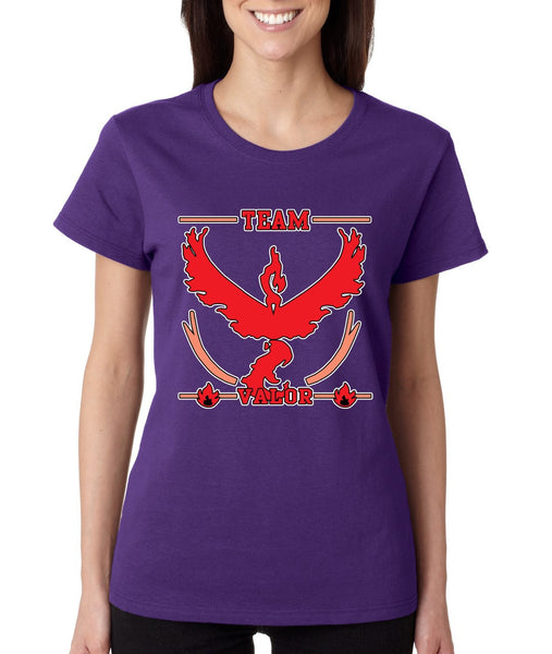 Team red Valor womens t-shirt