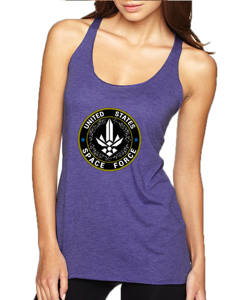 Women's Tank Top United States Space Force Tank USSF Love America
