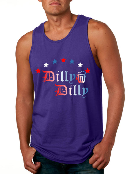 Men's Tank Top Dilly Dilly 4th Of July Trending Cheers Love USA Top