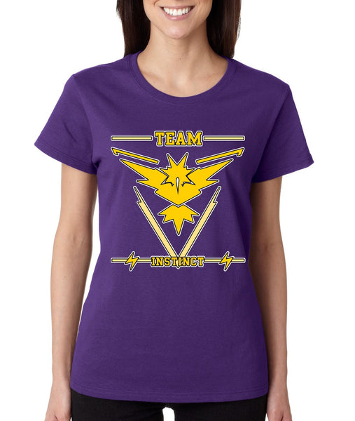 Team Yellow Instinct womens t-shirt