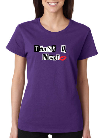 Women's T Shirt Thank U Next Cool Stuff Trendy Tee Shirt Cute Gift