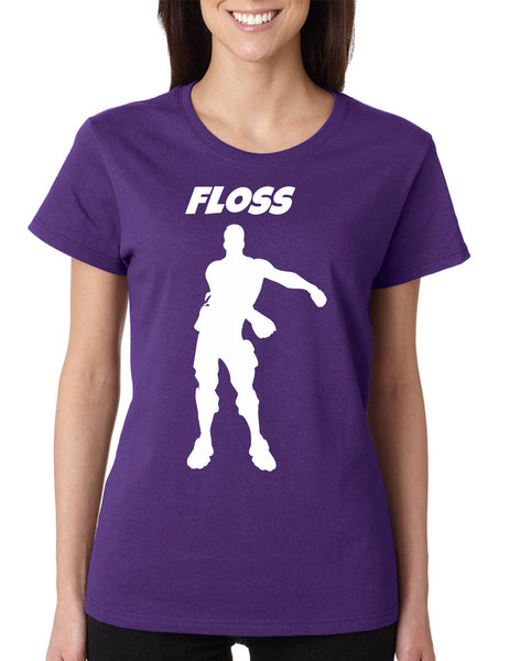 Women's T Shirt Floss White Flossing Dance Trendy Tee Dancer Gift