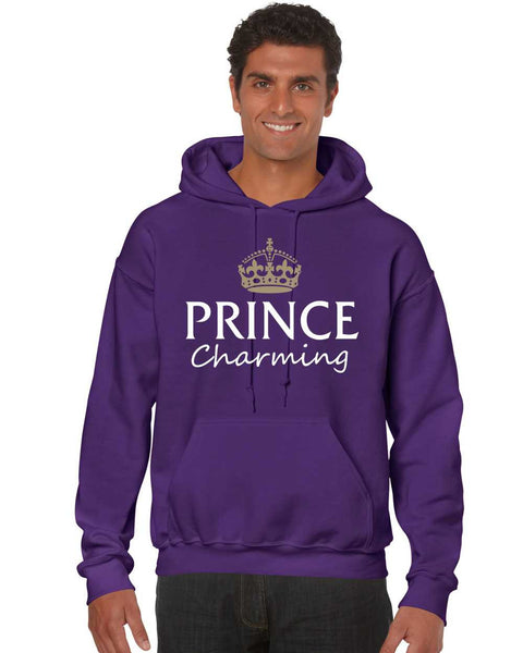 Men's Hoodie Prince Charming Cool Funny Humor Top - ALLNTRENDSHOP - 4