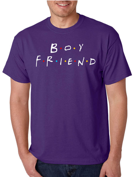Men's T Shirt Boyfriend Love Friends Gift Popular Top Trendy Shirt