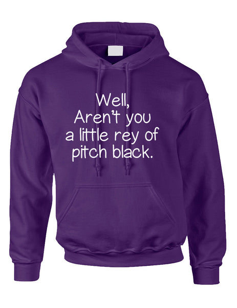 Adult Hoodie Well Aren't You A Little Ray Of Pitch Black Sarcasm Fun