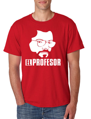 Men's T Shirt El Profesor Tshirt Popular Tee Cool Gift Trendy Stuff