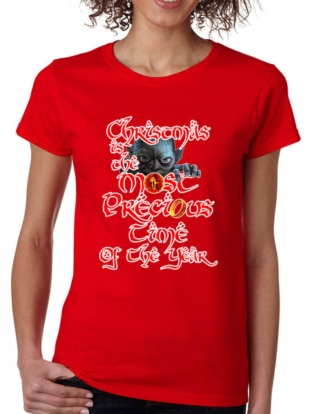 Women's T Shirt Christmas Is The Most Precious Time Holiday Gift Idea