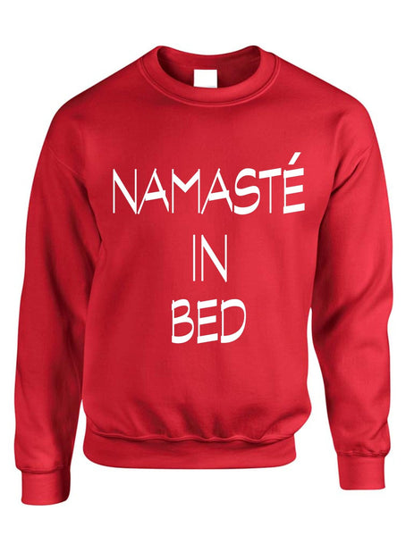 Namaste in bed women sweatshirt - ALLNTRENDSHOP - 5
