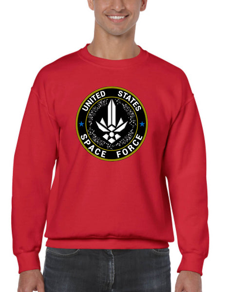 Adult Sweatshirt United States Space Force USSF Top American Forces