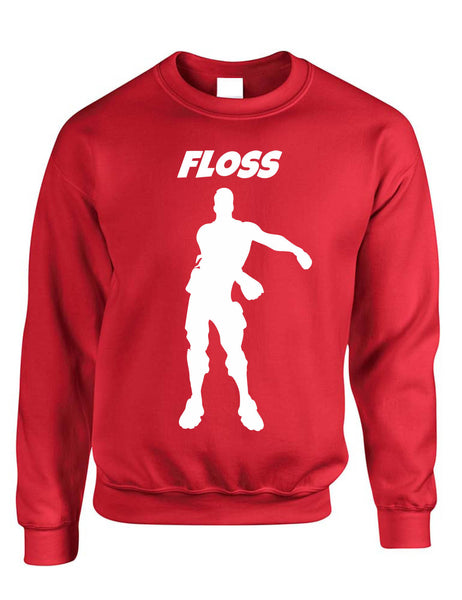 Adult Sweatshirt Floss White Flossing Trending Dance Gift Dancer Top