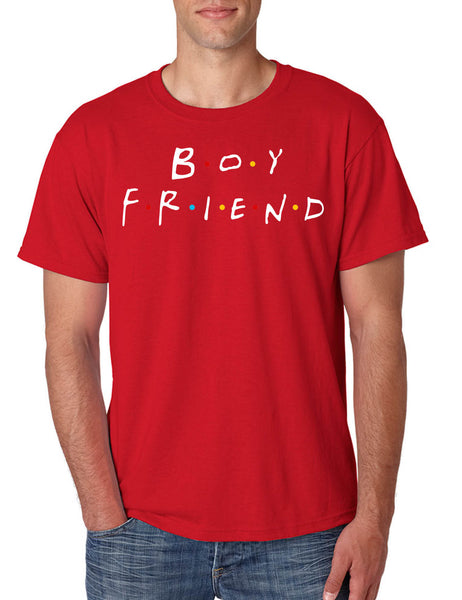 Men's T Shirt Boyfriend Love Friends Gift Popular Top Trendy Shirt
