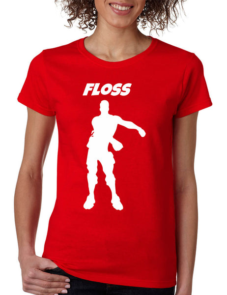 Women's T Shirt Floss White Flossing Dance Trendy Tee Dancer Gift