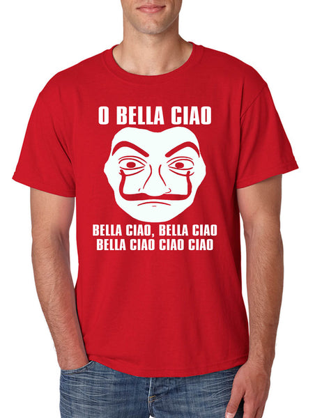 Men's T Shirt O Bella Ciao Popular Shirt Trendy Gift Cool Stuff