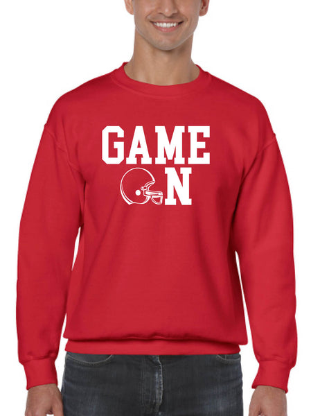 Adult Sweatshirt Game On Football Shirt Love Sport Player Gift Fans