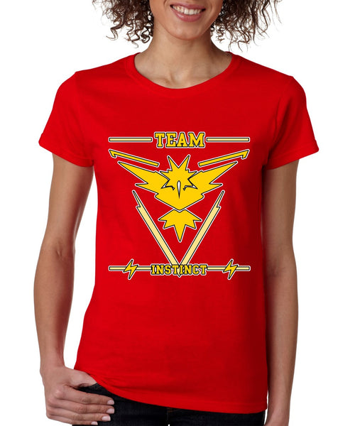 Team Yellow Instinct womens t-shirt