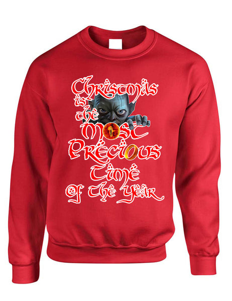 Adult Sweatshirt Christmas Is The Most Precious Time Holiday Gift