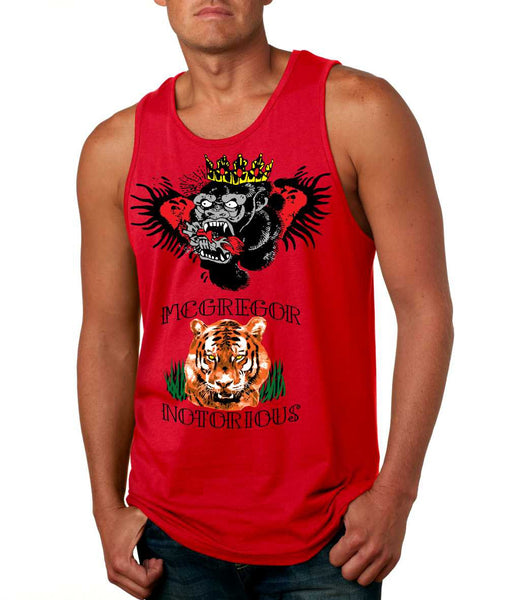 Men's Tank Top Conor Mcgregor Inspired Tattoos