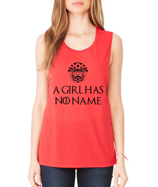 A Girl Has No Name women Flowy Scoop Muscle Tank - ALLNTRENDSHOP