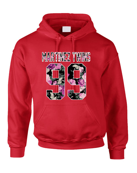 Adult Hoodie Martinez Twins 99 Flower Print Trendy Cool Top