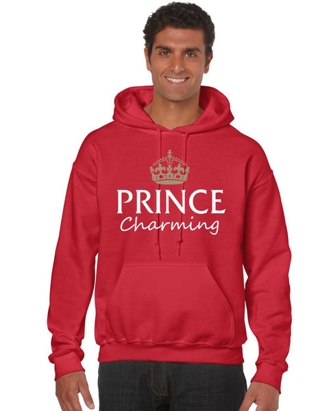 Men's Hoodie Prince Charming Cool Funny Humor Top - ALLNTRENDSHOP - 3