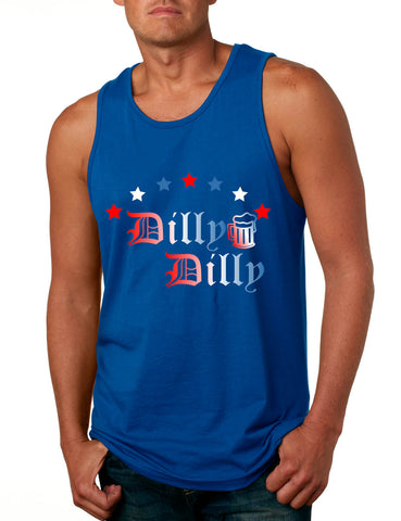 Men's Tank Top Dilly Dilly 4th Of July Trending Cheers Love USA Top