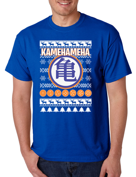 Christmas Goku's Training Symbol kamehameha Men's T Shirt