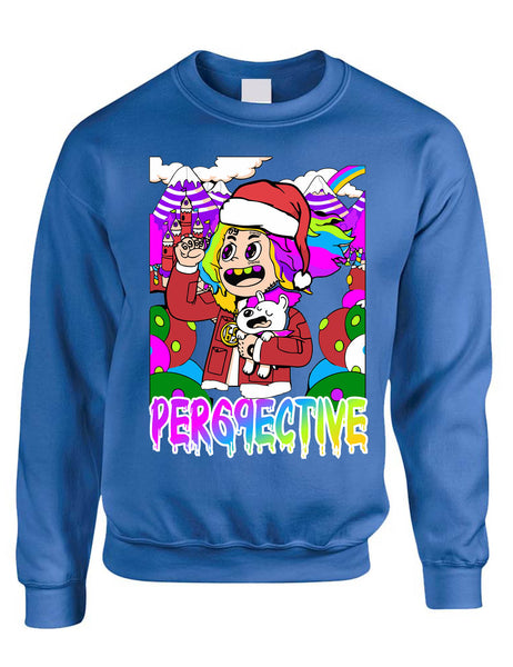 Adult Sweatshirt 69 Christmas Ugly Sweatshirt Trendy Xmas Top Gift